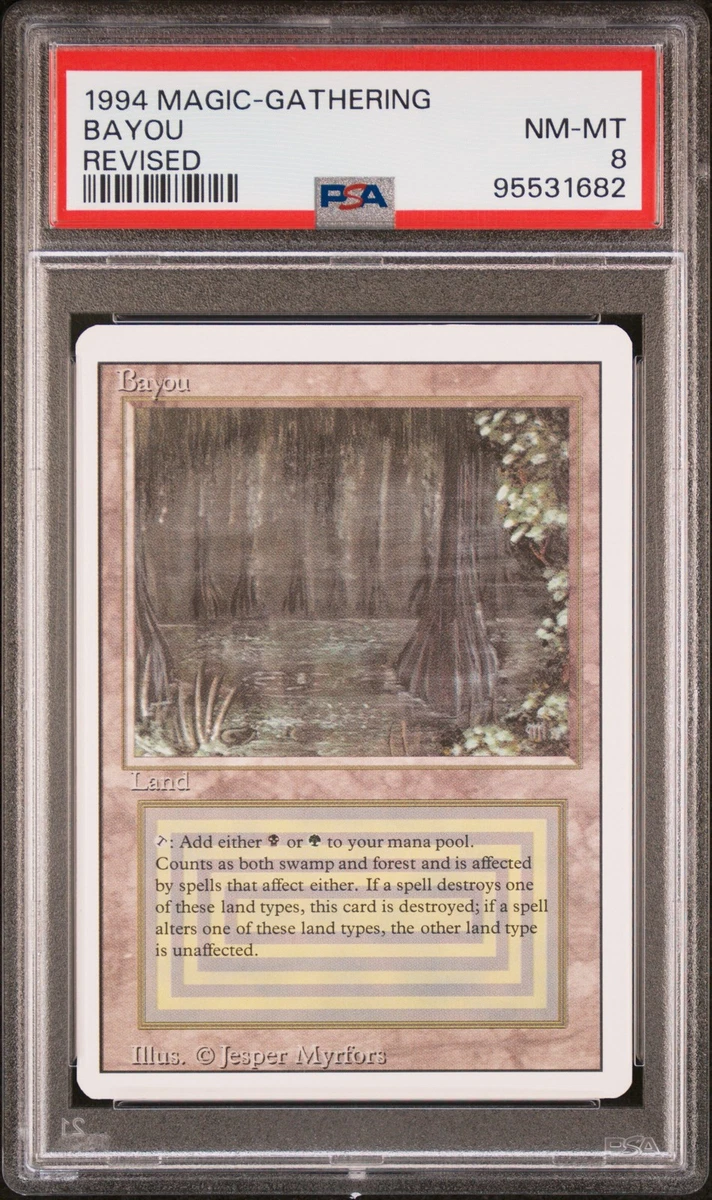 Land Magic: The Gathering Professional Sports Authenticator (PSA