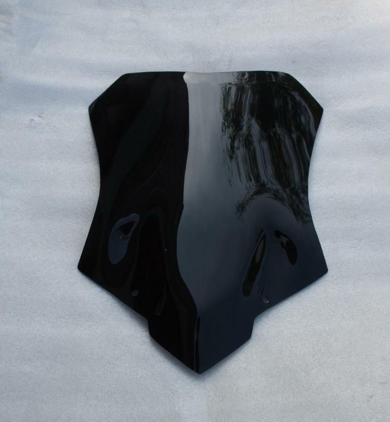Bulle pare-brise moto Yamaha MT09 Tracer FZ09 2015 2016 2017 écran saute-vent noir