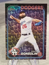 Tony Gonsolin 2024 Topps Series 1 Holiday Easter Eggs #87 Los Angeles Dodgers