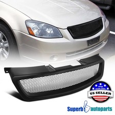 Fit 2005-2006 05-06 Altima Mesh Honeycomb Style Bumper Grille Matte Black Fit 2005-2006 05-06 Altima Mesh Honeycomb Style Bumper Grille Matte Black
