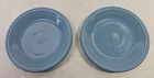 2  Fiestaware Periwinkle Blue Salad Plate 7.25” Fiesta Homer Laughlin