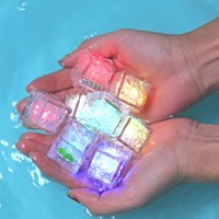 Kids Light Up Toys Sensory Toys 8PCS Led Light Up Bath Toys For Toddlers