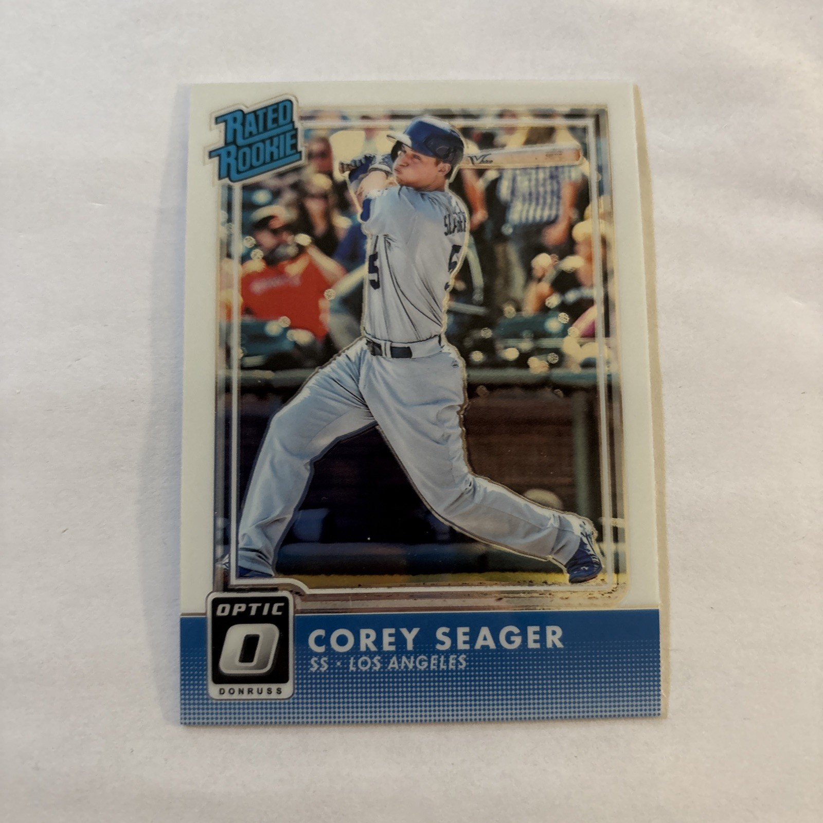 Donruss Optic 2016 Corey Seager No.32 Rated Rookie Holo