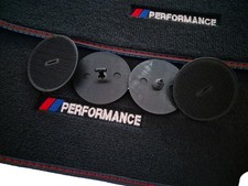 2 Tlg Velours Performance Fußmatten für BMW 6er G32 Gran Turismo Limo ab Bj.2017