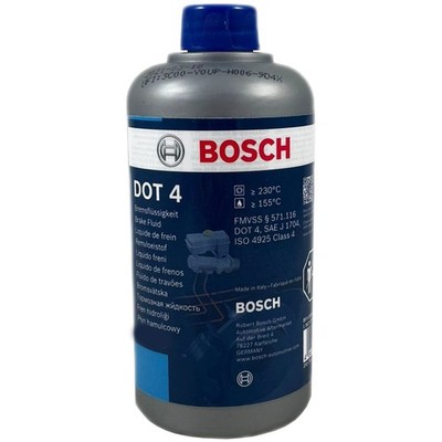 Bosch Bremsflüssigkeit DOT 4 500ml Brake Fluid Auto Motorrad NFZ