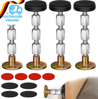 4 StüCk Anti Shake Bett 27-111Mm Adjustable Bett Abstandshalter Wand,Abstandshal