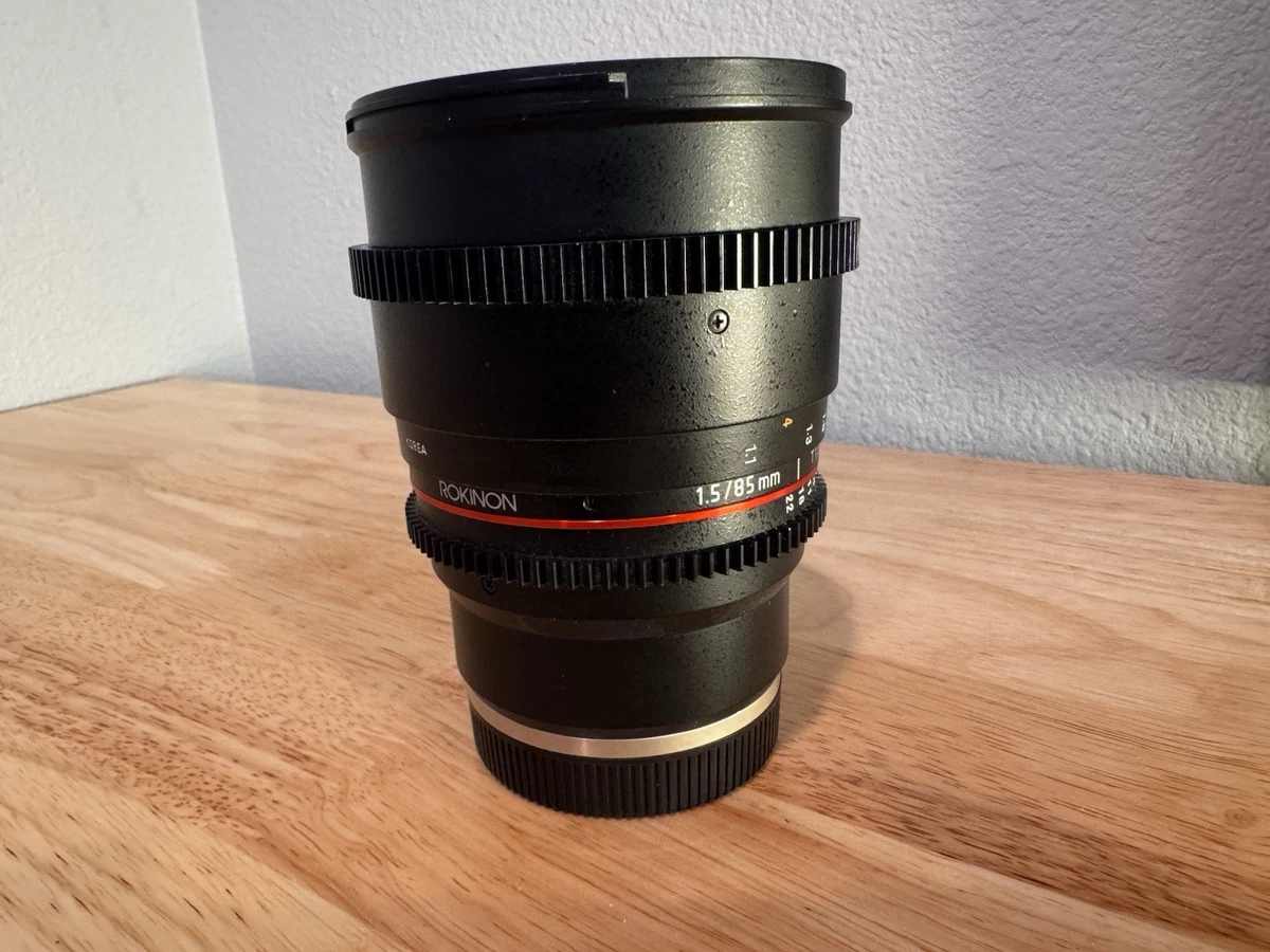 シネレンズ Rokinon 85mm T1.5 中古 Amazon.com : Rokinon 85mm T1.5 High Speed Full Frame Cine DSX Lens