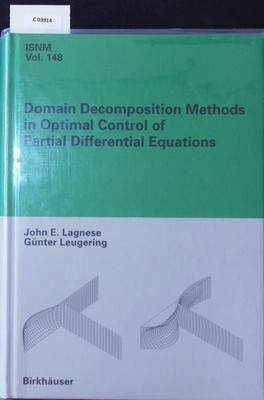 Domain Decomposition Methods in Optimal Control of Partial Differential Equation