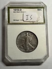 1916-D Walking Liberty Half Dollar VF Tougher Date