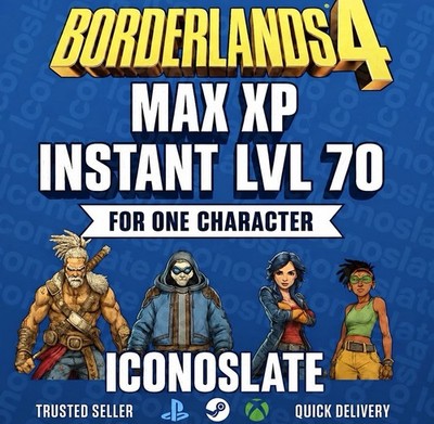 Borderlands 4   INSTANT Level 70   MAX LVL   BL4   PS5 XBOX PC STEAM