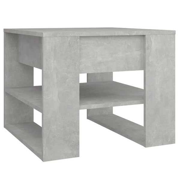 Couchtisch Betongrau 55,5X55X45 Cm Holzwerkstoff-image