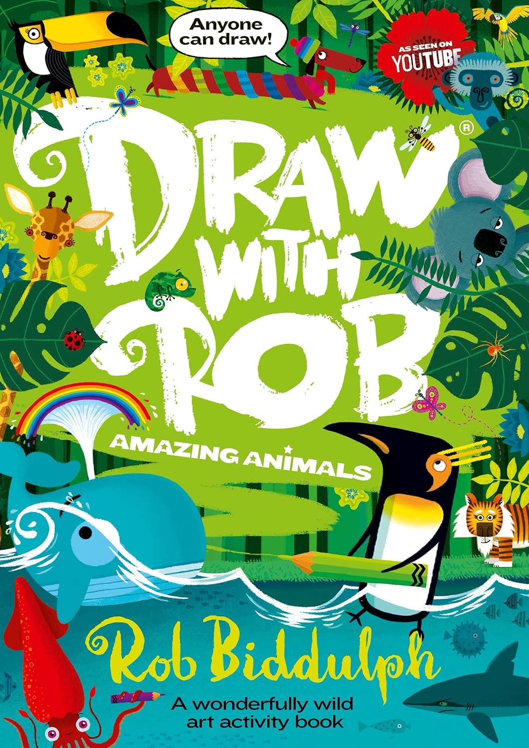 Draw With Rob: Amazing Animals Rob Biddulph - Image 6