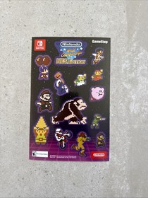 Nintendo World Championships NES Edition Stickers Kirby Mario Link Donkey Kong