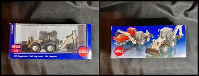 Siku 1/50 Scale Diecast 3531 - Baggerlader Back Hoe Loader Terex Boxed Diecast