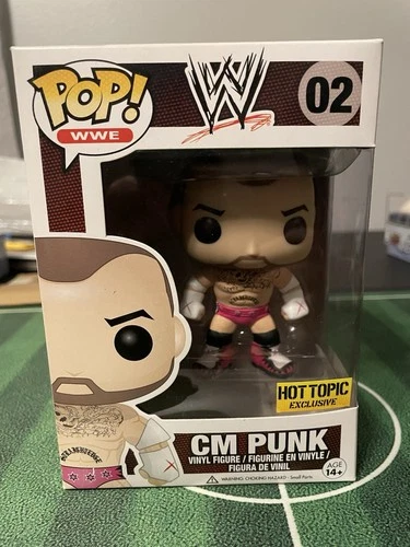 Funko Pop! WWE CM Punk Hot Topic Exclusive Pop! Vinyl Wrestling Figure #02