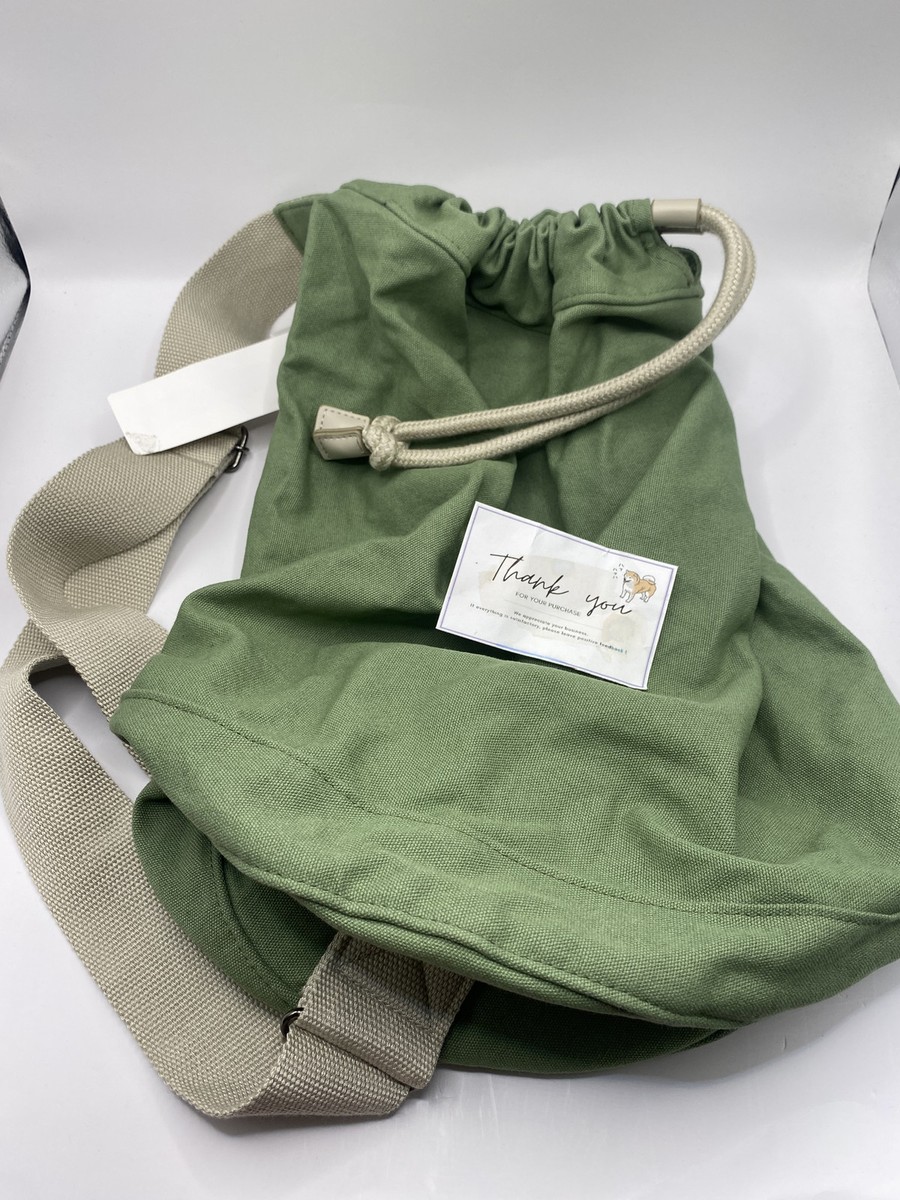 UNIQLO × JW Anderson 2025 Drawstring Bag GREEN New JAPAN 1day