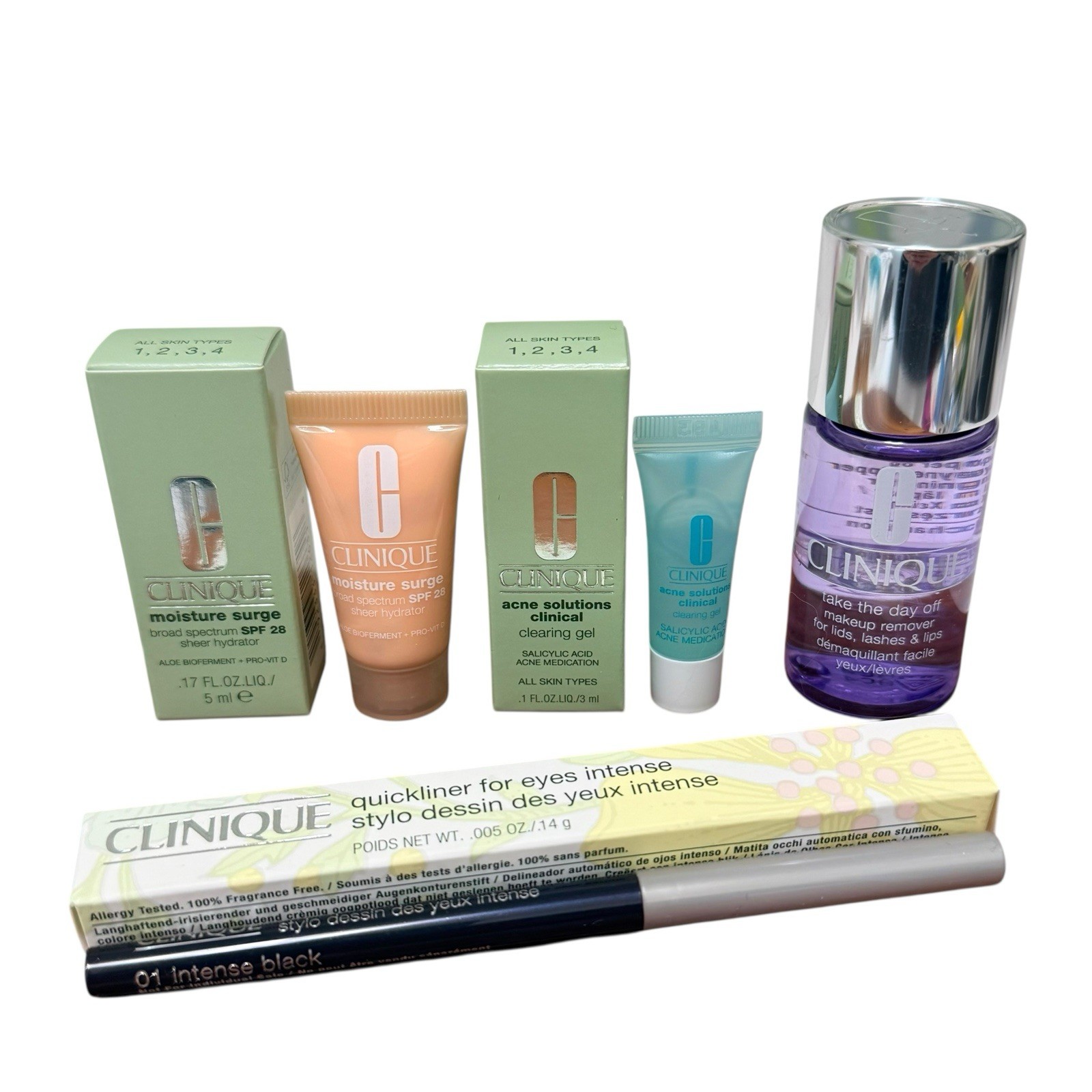 Makeup Gift Set 4pc Quickliner, Moisture Surge, Full & Mini 