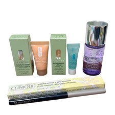 Clinique Skincare Makeup Gift Set 4pc Quickliner, Moisture Surge, Full  Mini Sz