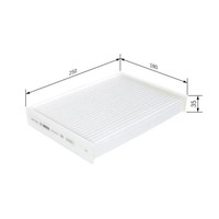 Filter Innenraumluft Bosch 1987435010 FüR Nissan Renault Dacia