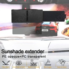 Car Sun Visor Extender Anti-glare Sun Blocker Window Sunshade UV Rays Blocker