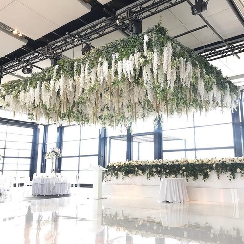 24 Pack (Total 86.4 Feet) Artificial Fake Wisteria Vine Rattan Hanging Garlan... - Picture 7 of 9