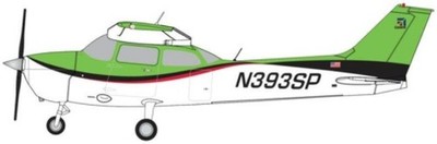 Gemini Jets Maßstab 1:72 Cessna 172S Skyhawk Cirrus Aviation N393SP