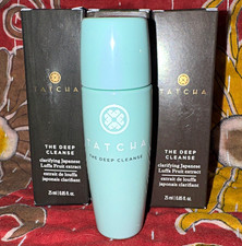 TATCHA The Deep Cleanse Clarifying Exfoliating Gel Cleanser 0.85 fl oz LOT OF 3