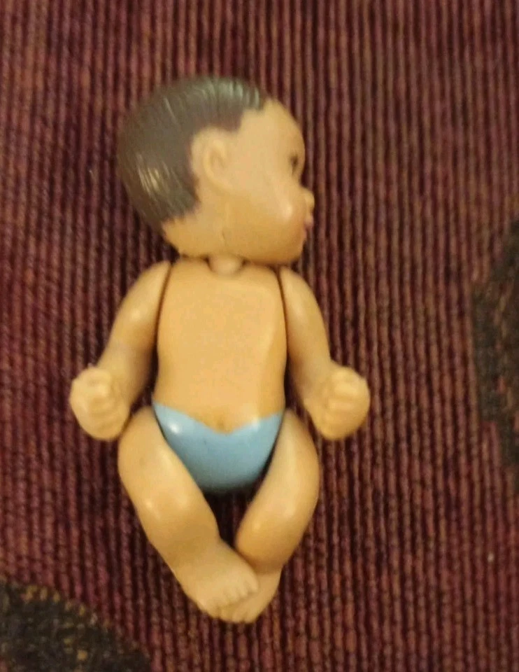 Barbie Mattel, Happy Family, bambolottino baby maschietto, Midge incinta, 2002 - Immagine 3 di 4