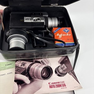 Canon AUTO ZOOM 518 SV SUPER 8　専用ケース付き Canon Auto Zoom 518 | eBay