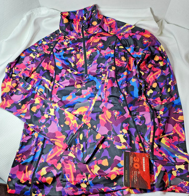 Terramar base layer Climasense Rising Sun half zip 3.0 womens M 10-12