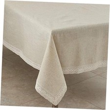 931 Tablecloth Natural 72 Inch Sold Per 1 PC, Tan 72" x 72" Square Square