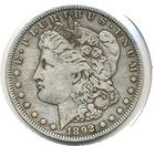 US Coin  1892 O  Morgan Dollar fine circulated  ....................C-10005