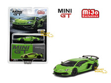 1/64 MINI GT#391 Lamborghini Aventador SVJ Verde Mantis Limited Edition mgt00391