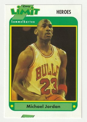 Michael Jordan   1994 Disney Limit   Basketball Heroes   German Trading Card