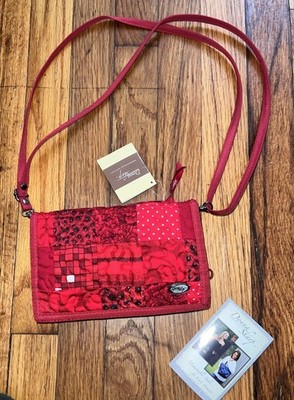 Donna Sharp Crossbody Multi-fold -Red