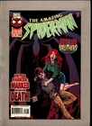 AMAZING SPIDER-MAN #411_MAY 1996_VERY GOOD_"PETER PARKER:MARKED FOR DEATH"!