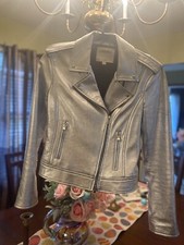 L’agence Ryder Laser Cut Moto Jacket Size X-small