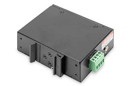 Digitus DN-651111 séparateur voix-données Black Connexion Ethernet, Black, Metal - Photo 2/7