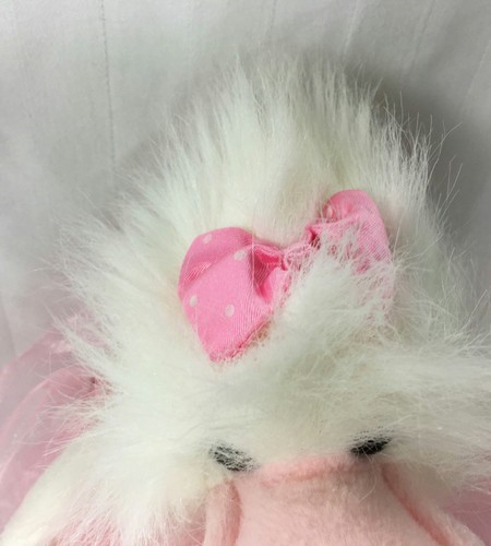 Ganz Bros Heritage Collection Pink Ballerina Fuzzy Duck Plush w/ Tutu 11" - Picture 6 of 6