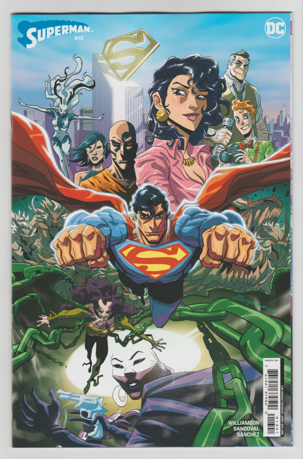 Superman #13 (2024) VF/NM 1:25 Gaylord Variant DC Comics