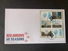 NEW26 - 2024 - GB ROYAL MAIL FDC's ~ RED ARROWS ~ 60 SEASONS P/P