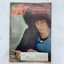 Black Panthers Angela Davis Jail Cell Americana JET Magazine February 24 1972