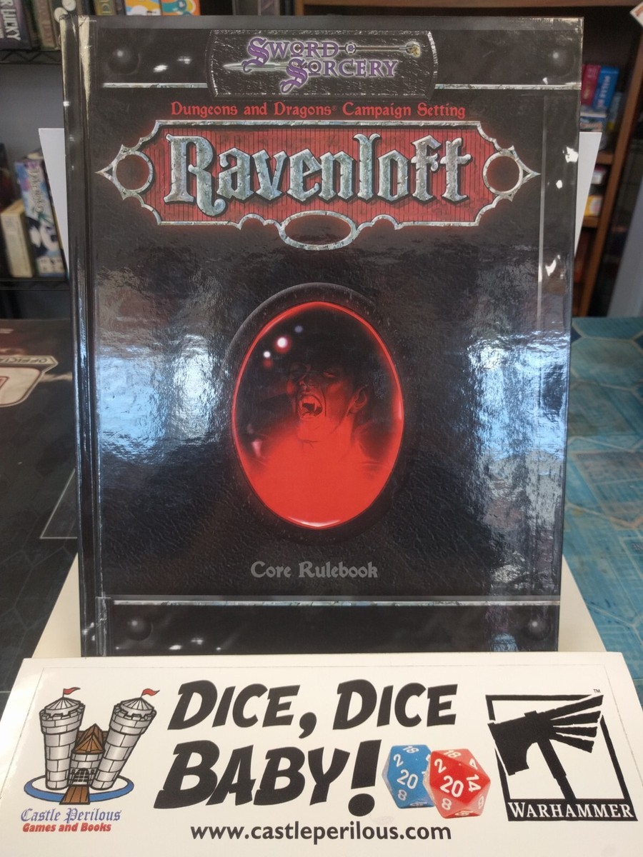 Ravenloft Logo D&D Ravenloft : Dungeons And Dragons Campaign Setting
