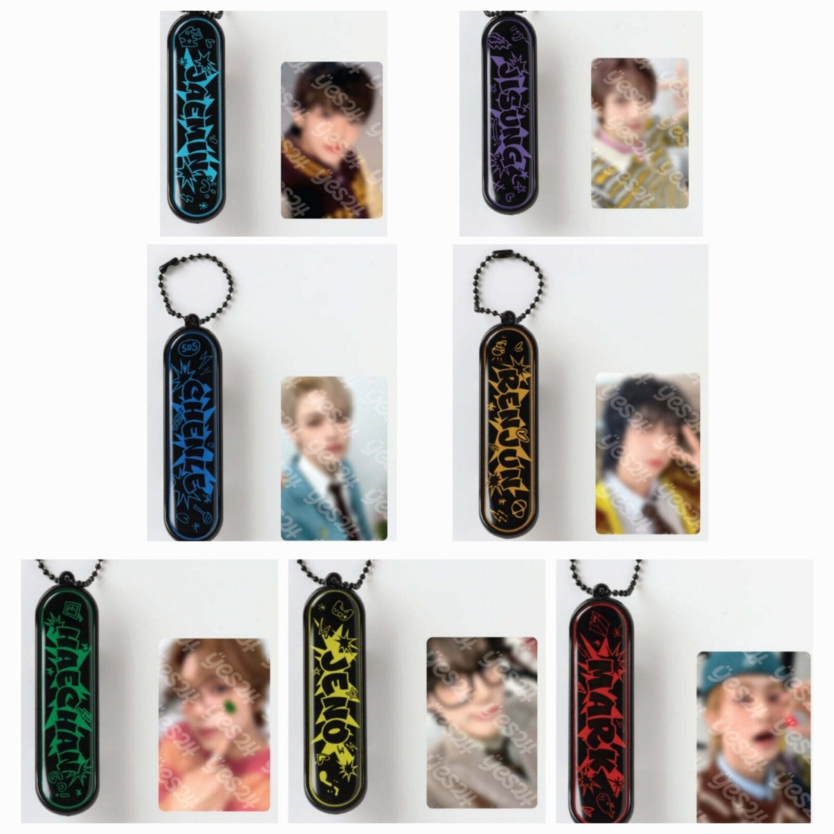 NCT DREAM SKATEBOARD KEYCHAIN 2024 WORLD TOUR THE DREAM SHOW 3