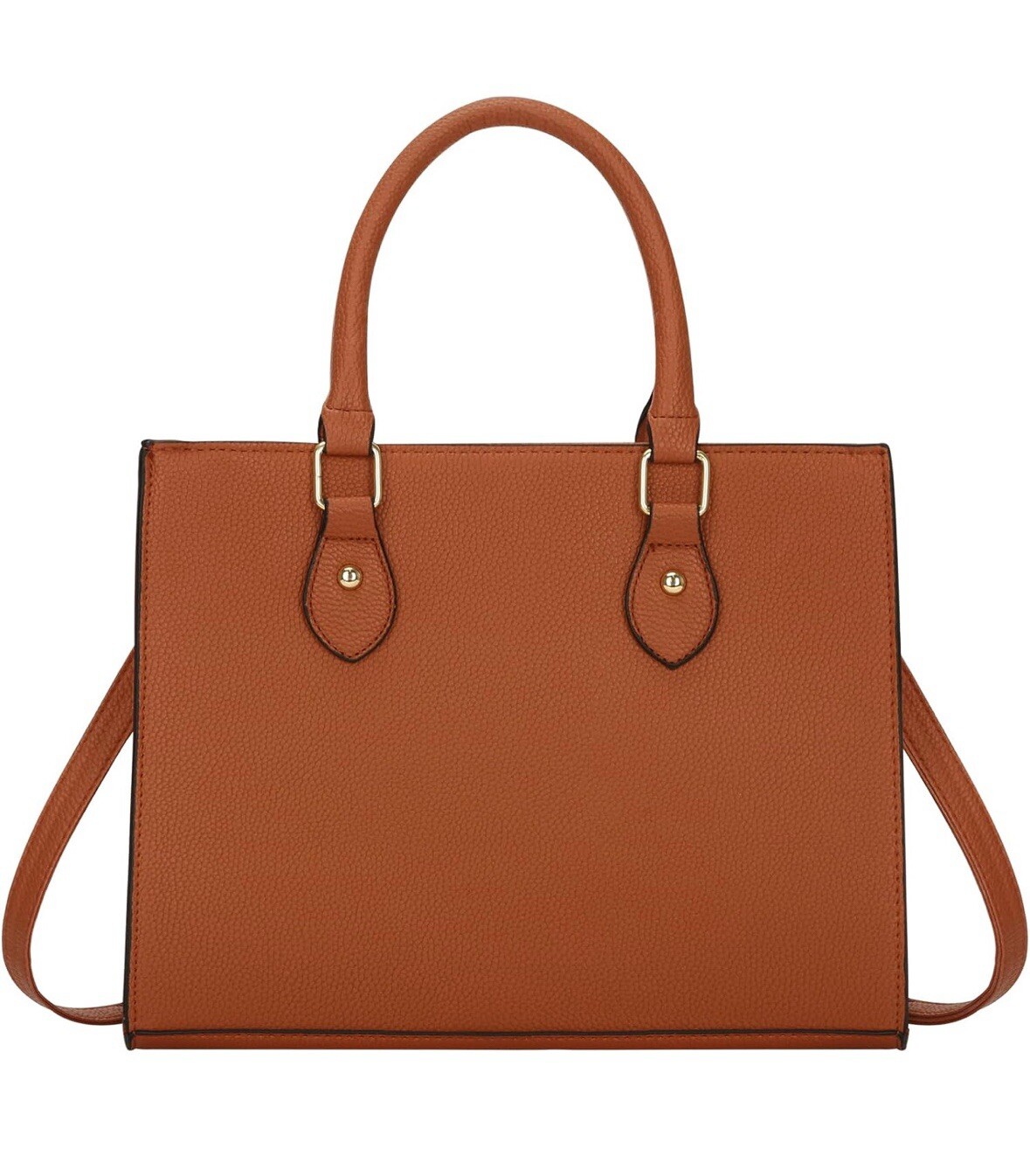 ✅Classic Top Handle Bag With Zipper Vegan Leather Crossbody Bag Casual For Women