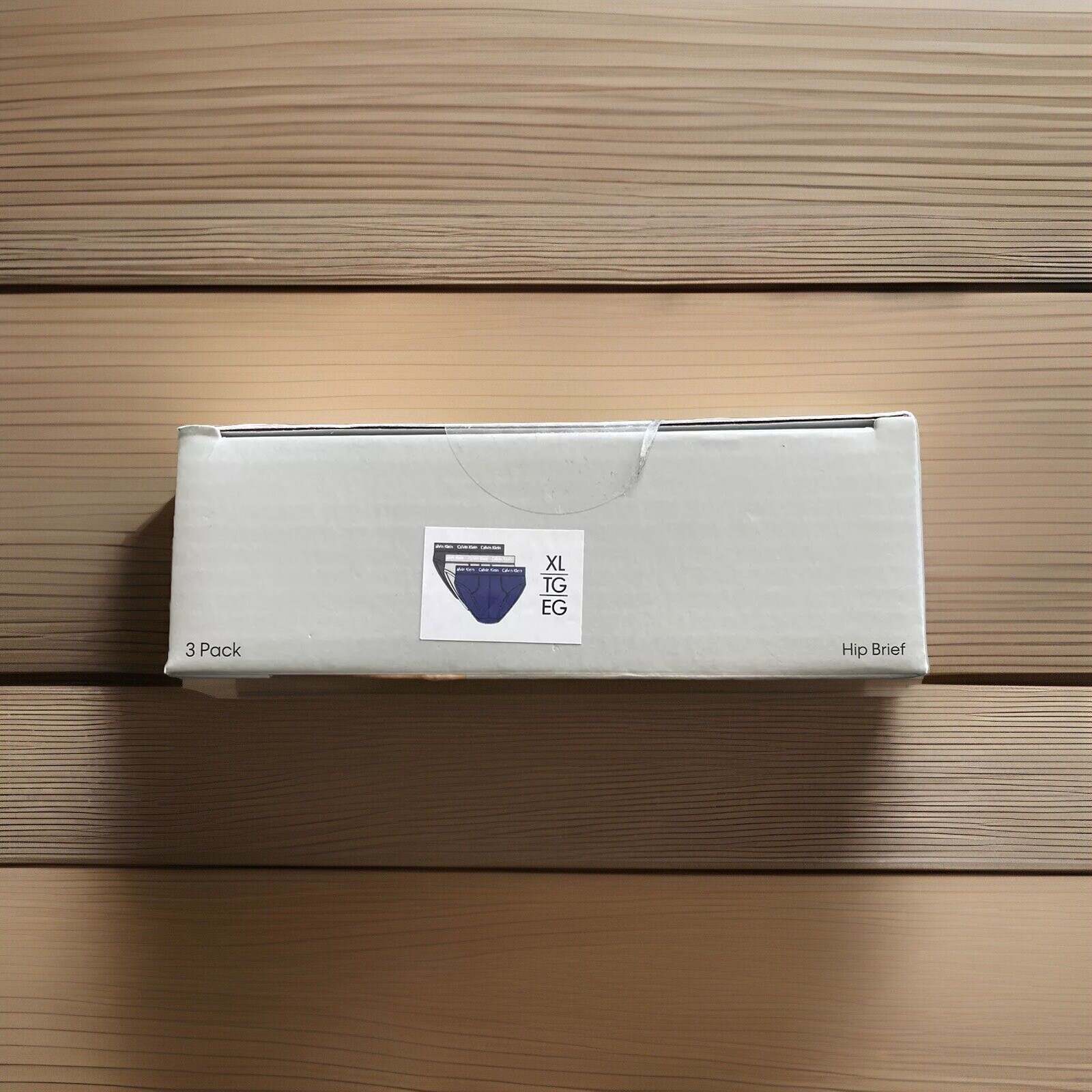 Calvin Klein Hip Briefs Mens XL Multicolor Cotton Stretch 3 Pack Classic Fit thumbnail 6