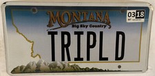 Vanity TRIPLE D DOUBLE license plate NBA Basketball Digit Salary Baseball 3X Dip