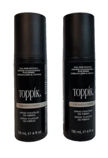 2 PACK Toppik Fiberhold Hair Spray  4oz EA especially for fixing Hair Fibers