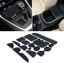Auovo 3d Cup Holder Insert Liners For Toyota Rav4 Accessories 2024 2019-2023 Mat