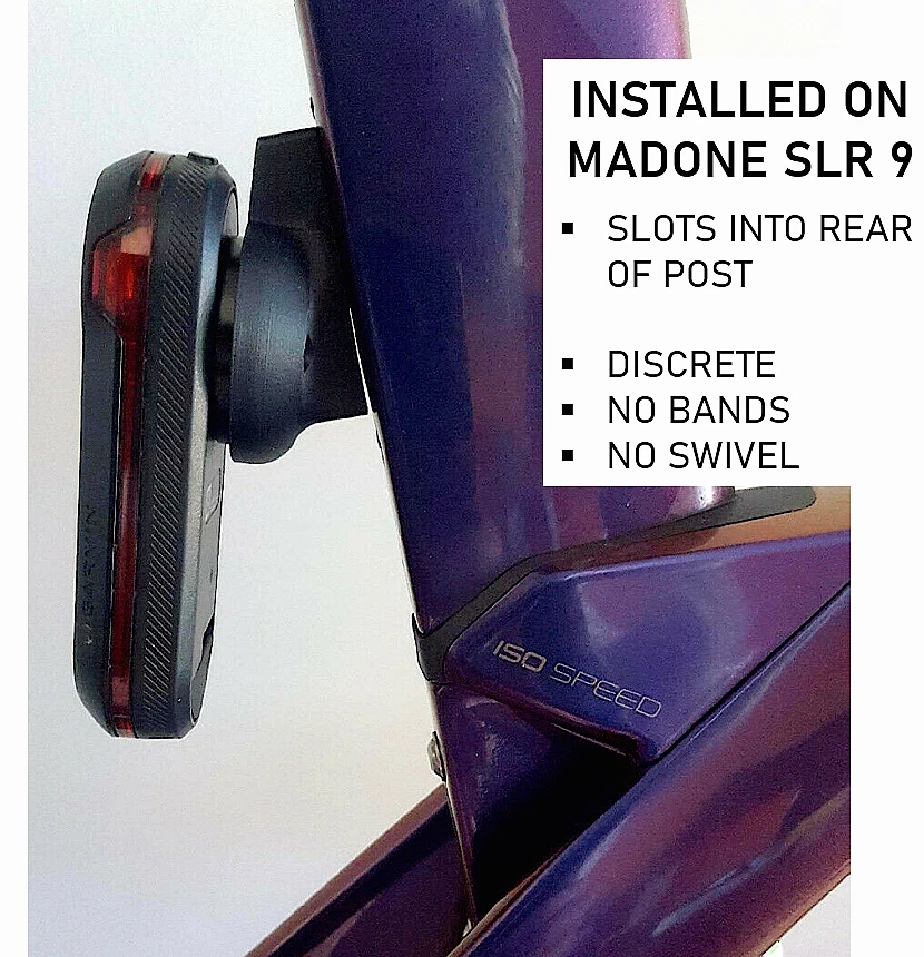 ADAPTADOR DE MONTAJE POSTE DE ASIENTO de radar Garmin Varia para Trek MADONE SL/SLR GEN5-6 2018-23 Foto 3 de 4